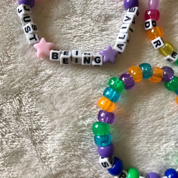 3-Pack Rave Kandi💙💚💛 - Picture 3 of 3